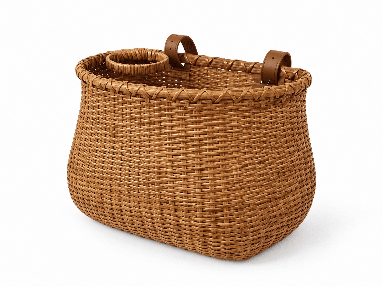 Front basket on an Emerald e-bike